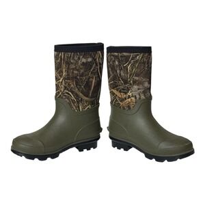 Magellan Camouflage Kids 6D Womens 7.5 Waterproof Hunting Mid Calf Hunting Boots